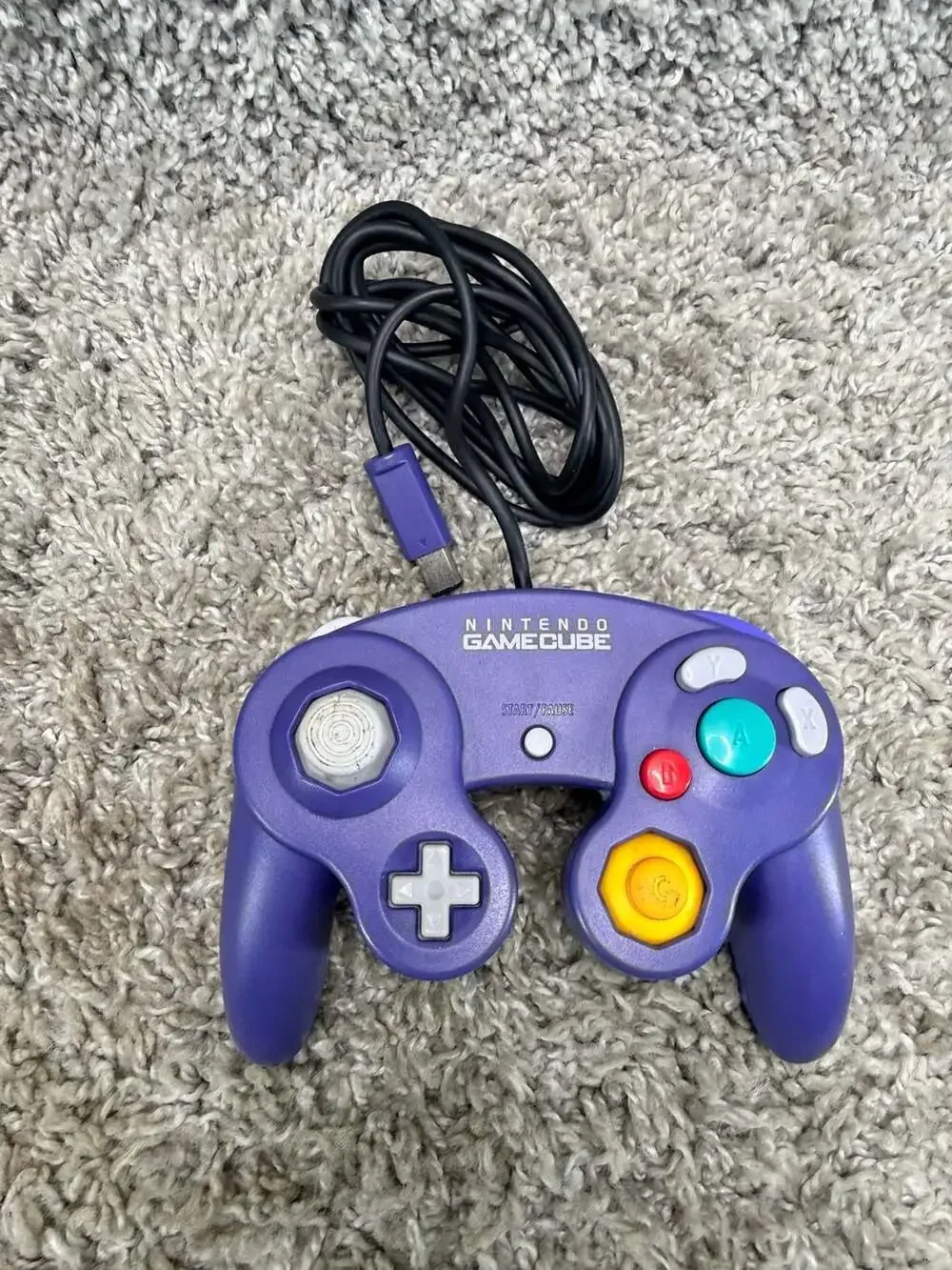 Original Nintendo GameCube Wired Controller (Indigo)
